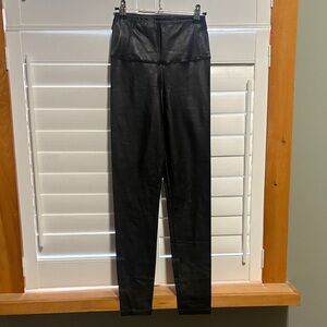 Wilfred Black Faux Leather Leggings